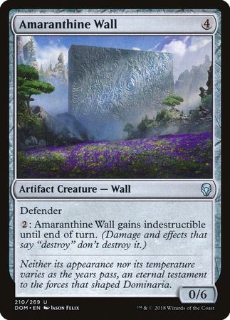 Amaranthine Wall [Dominaria] | Exor Games Summserside