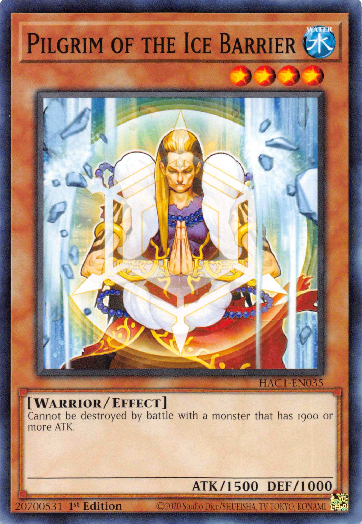 Pilgrim of the Ice Barrier [HAC1-EN035] Common | Exor Games Summserside