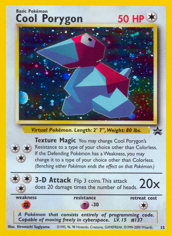 Cool Porygon (15) [Wizards of the Coast: Black Star Promos] | Exor Games Summserside