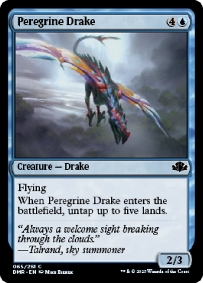 Peregrine Drake [Dominaria Remastered] | Exor Games Summserside