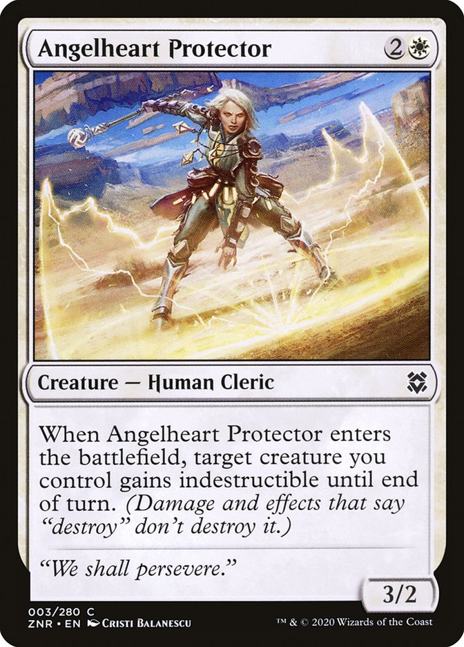 Angelheart Protector [Zendikar Rising] | Exor Games Summserside