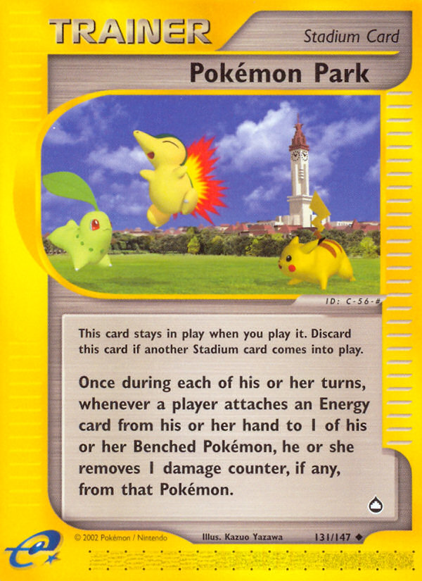 Pokemon Park (131/147) [Aquapolis] | Exor Games Summserside