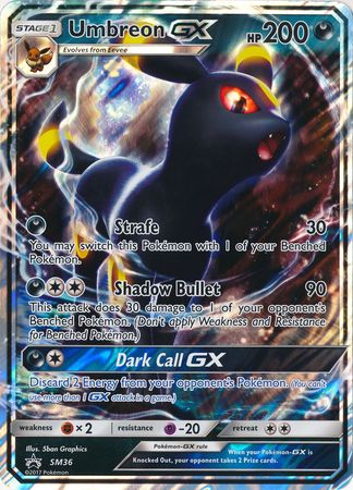 Umbreon GX (SM36) (Jumbo Card) [Sun & Moon: Black Star Promos] | Exor Games Summserside