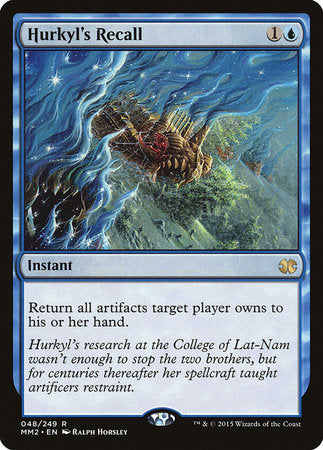 Hurkyl's Recall [Modern Masters 2015] | Exor Games Summserside