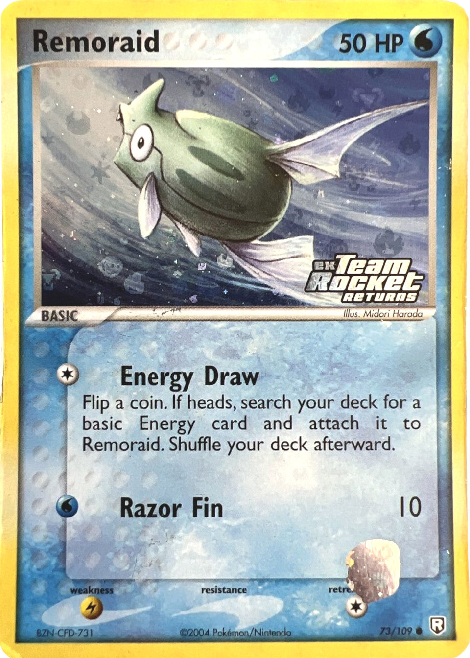 Remoraid (73/109) (Stamped) [EX: Team Rocket Returns] | Exor Games Summserside