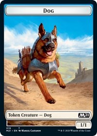 Dog // Griffin Double-sided Token [Core Set 2021 Tokens] | Exor Games Summserside