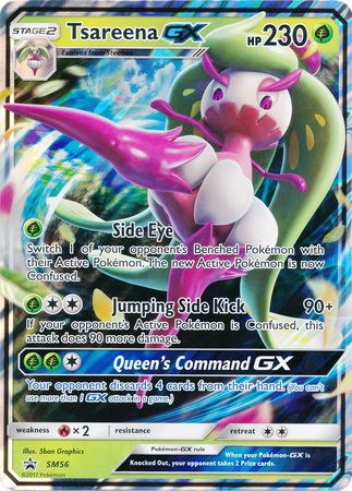 Tsareena GX (SM56) (Jumbo Card) [Sun & Moon: Black Star Promos] | Exor Games Summserside