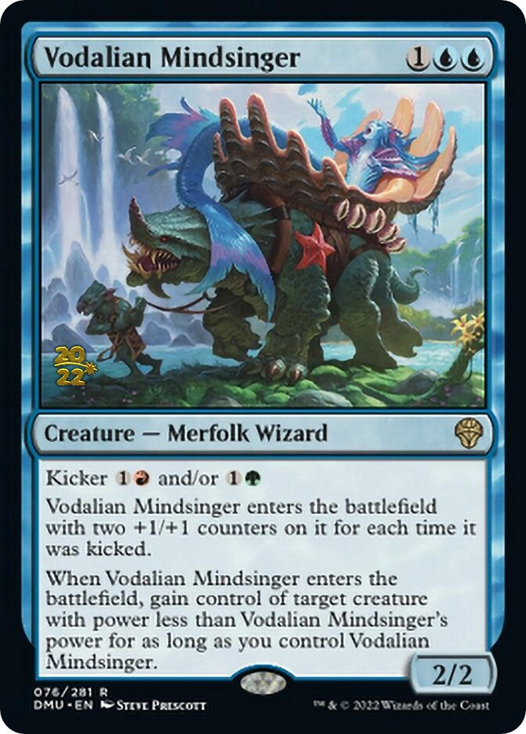 Vodalian Mindsinger [Dominaria United Prerelease Promos] | Exor Games Summserside