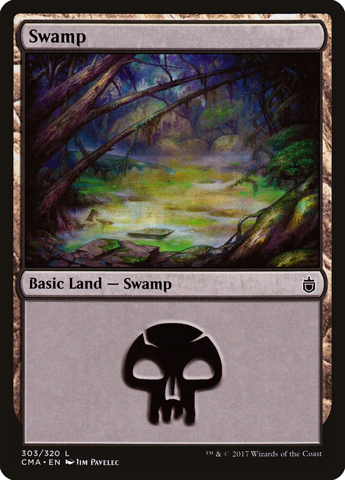 Swamp (303) [Commander Anthology] | Exor Games Summserside