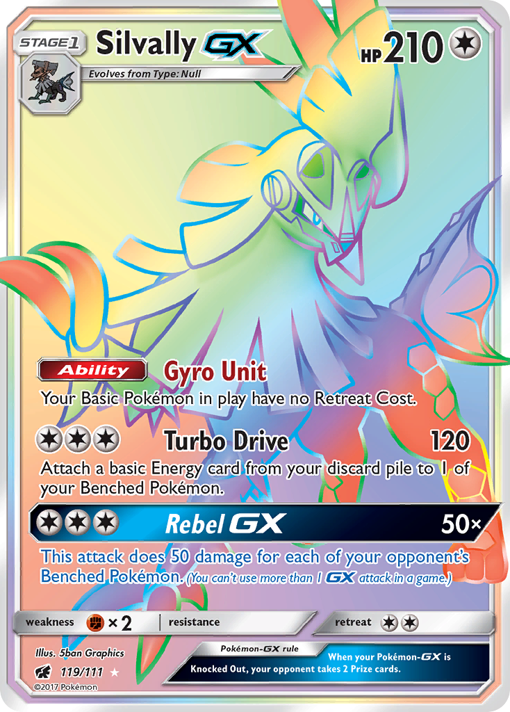 Silvally GX (119/111) [Sun & Moon: Crimson Invasion] | Exor Games Summserside