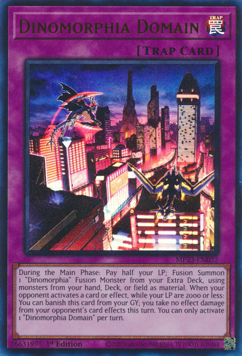 Dinomorphia Domain [MP23-EN037] Ultra Rare | Exor Games Summserside