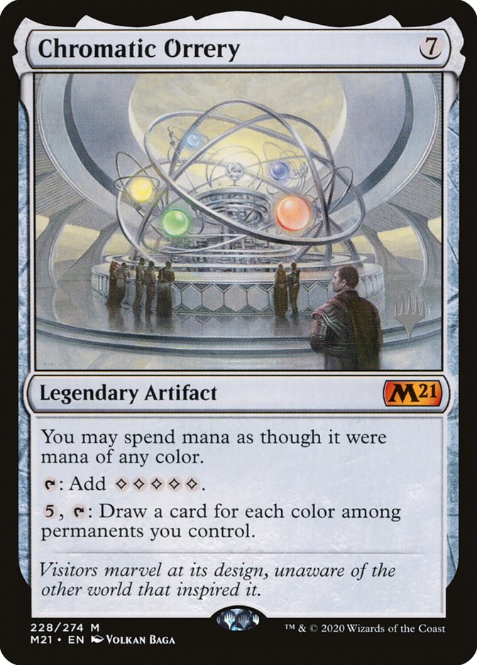 Chromatic Orrery (Promo Pack) [Core Set 2021 Promos] | Exor Games Summserside