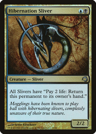 Hibernation Sliver [Premium Deck Series: Slivers] | Exor Games Summserside