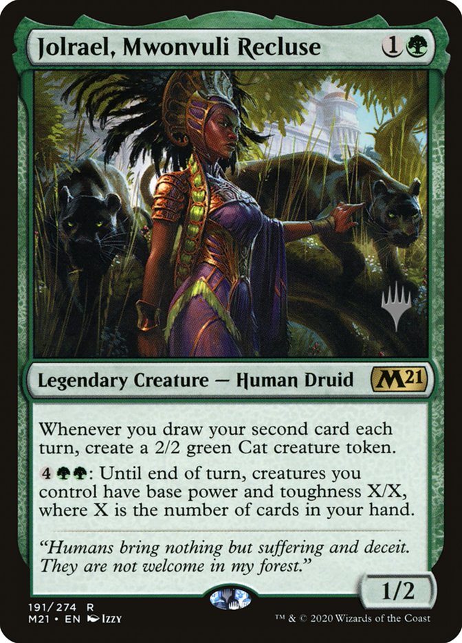 Jolrael, Mwonvuli Recluse (Promo Pack) [Core Set 2021 Promos] | Exor Games Summserside