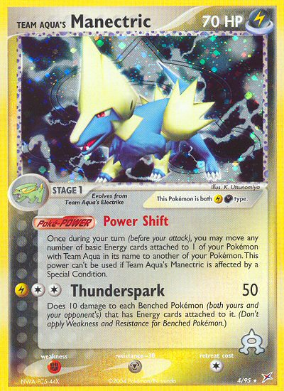 Team Aqua's Manectric (4/95) [EX: Team Magma vs Team Aqua] | Exor Games Summserside