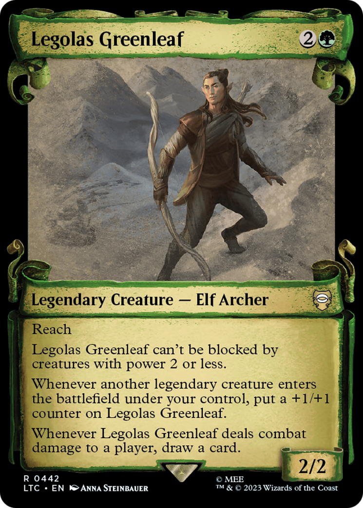 Legolas Greenleaf [The Lord of the Rings: Tales of Middle-Earth Commander Showcase Scrolls] | Exor Games Summserside