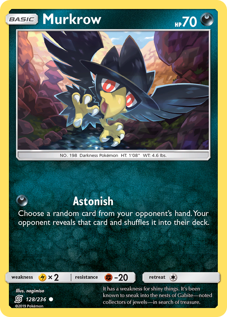 Murkrow (128/236) [Sun & Moon: Unified Minds] | Exor Games Summserside