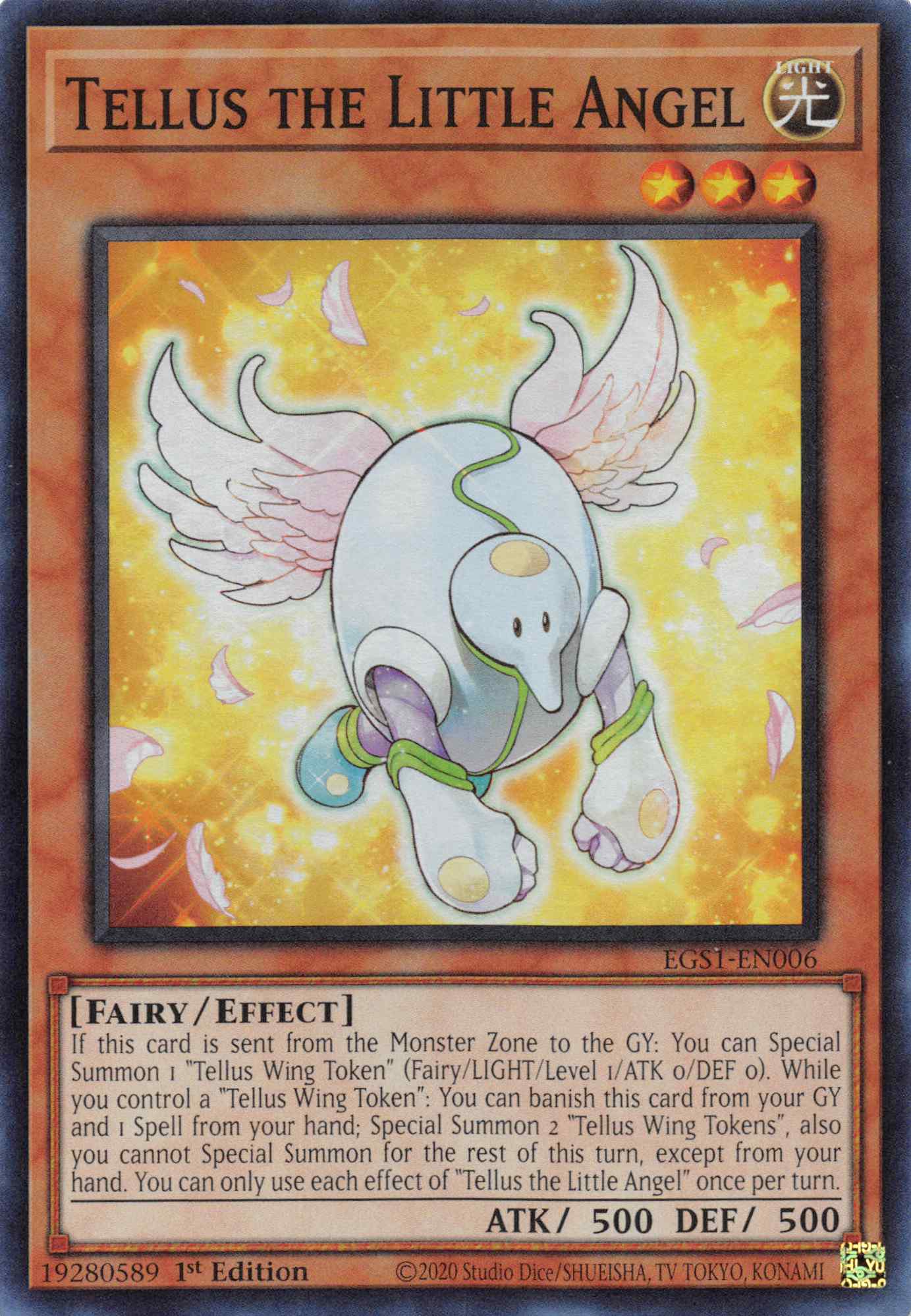 Tellus the Little Angel [EGS1-EN006] Super Rare | Exor Games Summserside