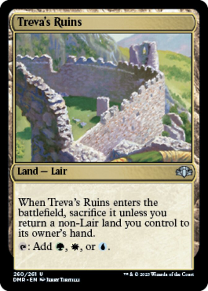 Treva's Ruins [Dominaria Remastered] | Exor Games Summserside