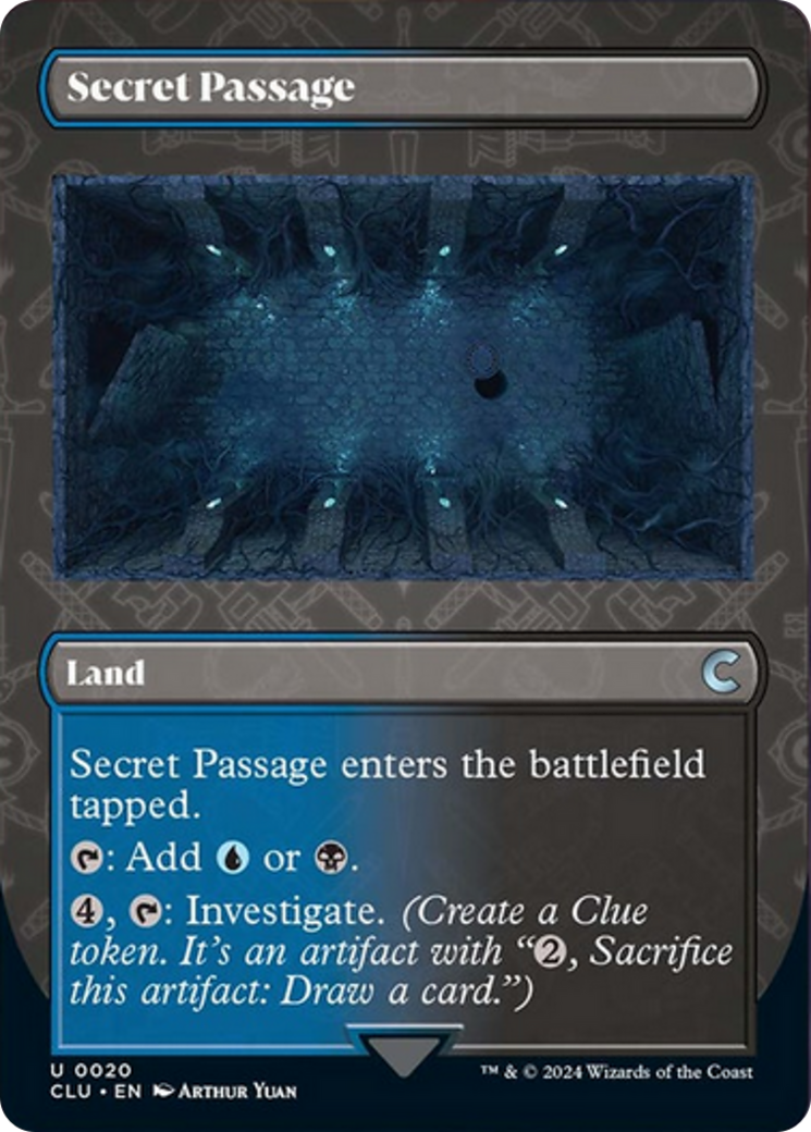 Secret Passage (Borderless) [Ravnica: Clue Edition] | Exor Games Summserside