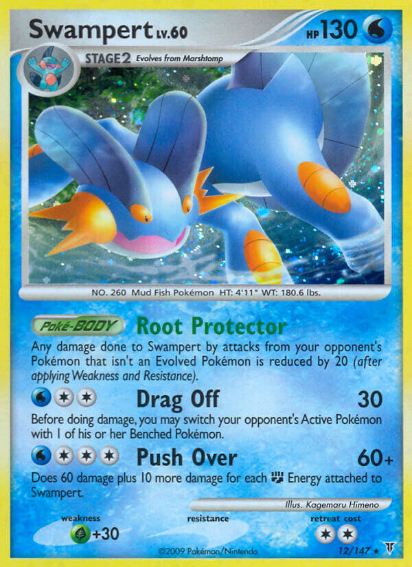 Swampert (12/147) (Theme Deck Exclusive) [Platinum: Supreme Victors] | Exor Games Summserside