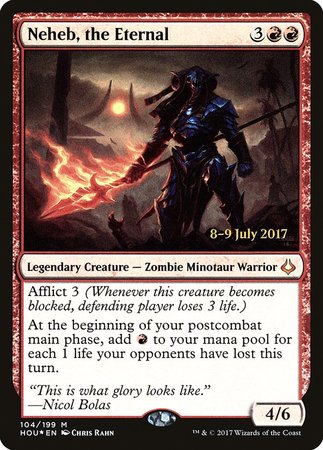 Neheb, the Eternal [Hour of Devastation Promos] | Exor Games Summserside