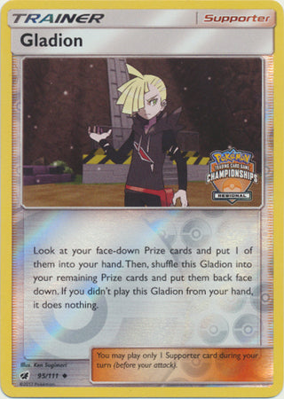 Gladion (95/111) (Regional Championship Promo) [Sun & Moon: Crimson Invasion] | Exor Games Summserside