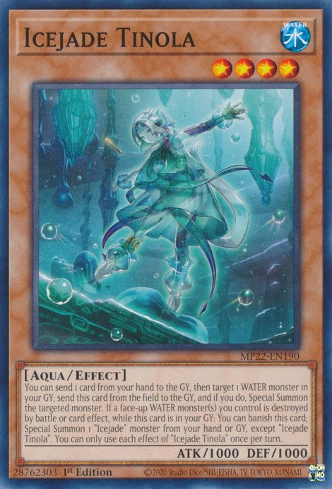 Icejade Tinola [MP22-EN190] Common | Exor Games Summserside