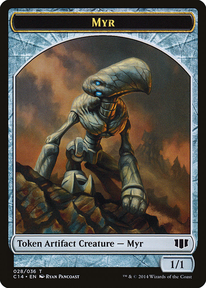 Myr // Pentavite Double-sided Token [Commander 2014 Tokens] | Exor Games Summserside