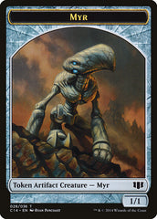 Myr // Pentavite Double-sided Token [Commander 2014 Tokens] | Exor Games Summserside