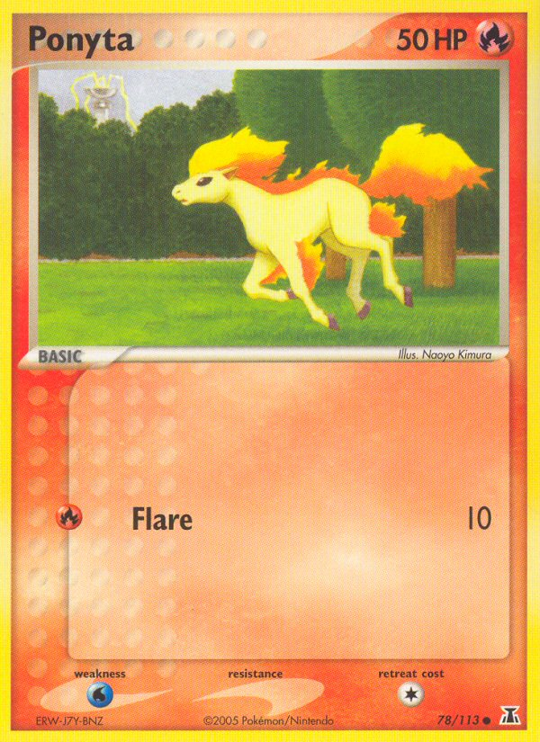 Ponyta (78/113) [EX: Delta Species] | Exor Games Summserside