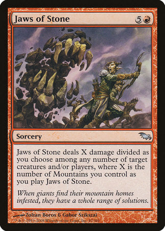 Jaws of Stone [Shadowmoor] | Exor Games Summserside