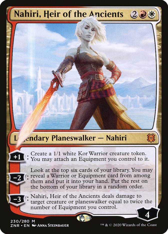 Nahiri, Heir of the Ancients [Zendikar Rising] | Exor Games Summserside