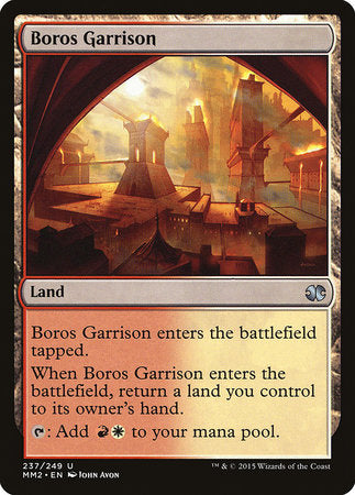 Boros Garrison [Modern Masters 2015] | Exor Games Summserside