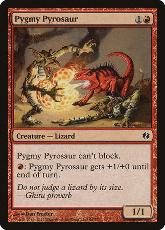 Pygmy Pyrosaur [Duel Decks: Venser vs. Koth] | Exor Games Summserside