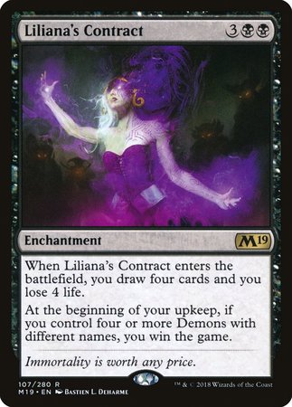 Liliana's Contract [Core Set 2019] | Exor Games Summserside