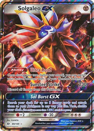 Solgaleo GX (89/149) (Jumbo Card) [Sun & Moon: Base Set] | Exor Games Summserside