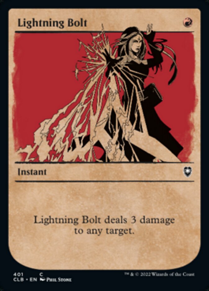 Lightning Bolt (Showcase) [Commander Legends: Battle for Baldur's Gate] | Exor Games Summserside