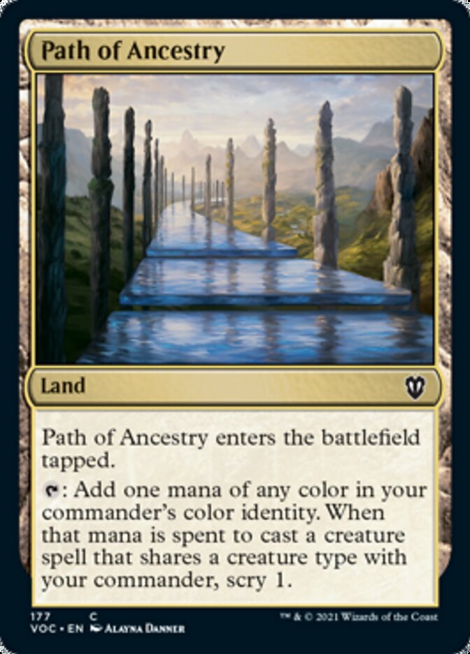 Path of Ancestry [Innistrad: Crimson Vow Commander] | Exor Games Summserside