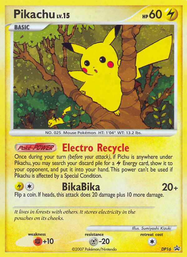 Pikachu (DP16) [Diamond & Pearl: Black Star Promos] | Exor Games Summserside