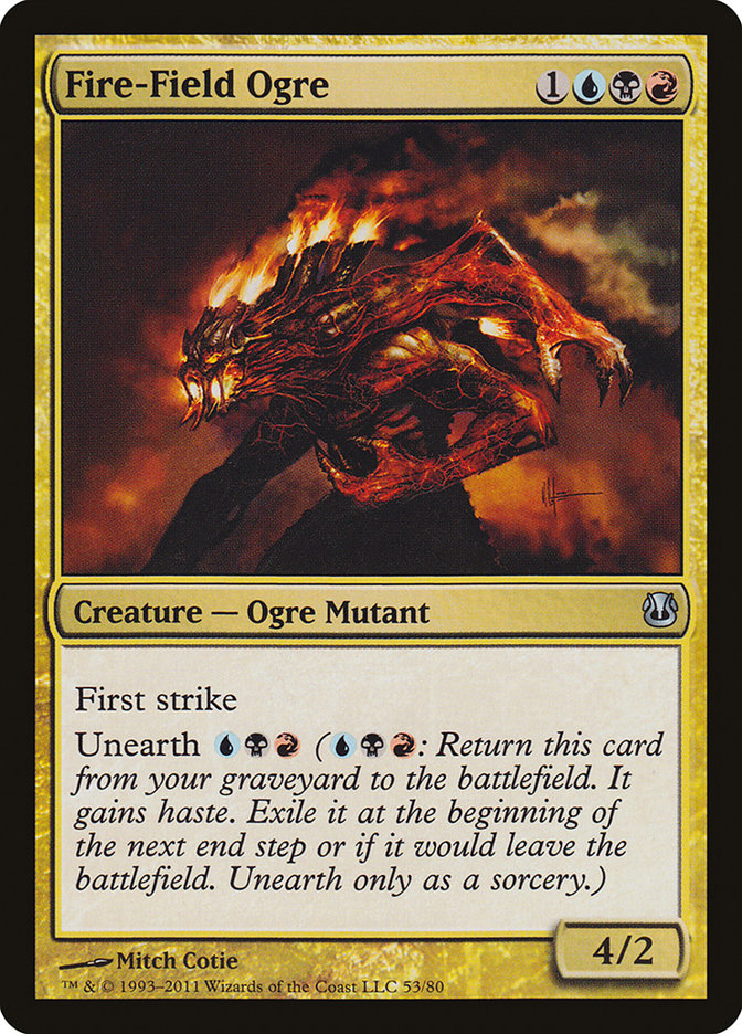 Fire-Field Ogre [Duel Decks: Ajani vs. Nicol Bolas] | Exor Games Summserside