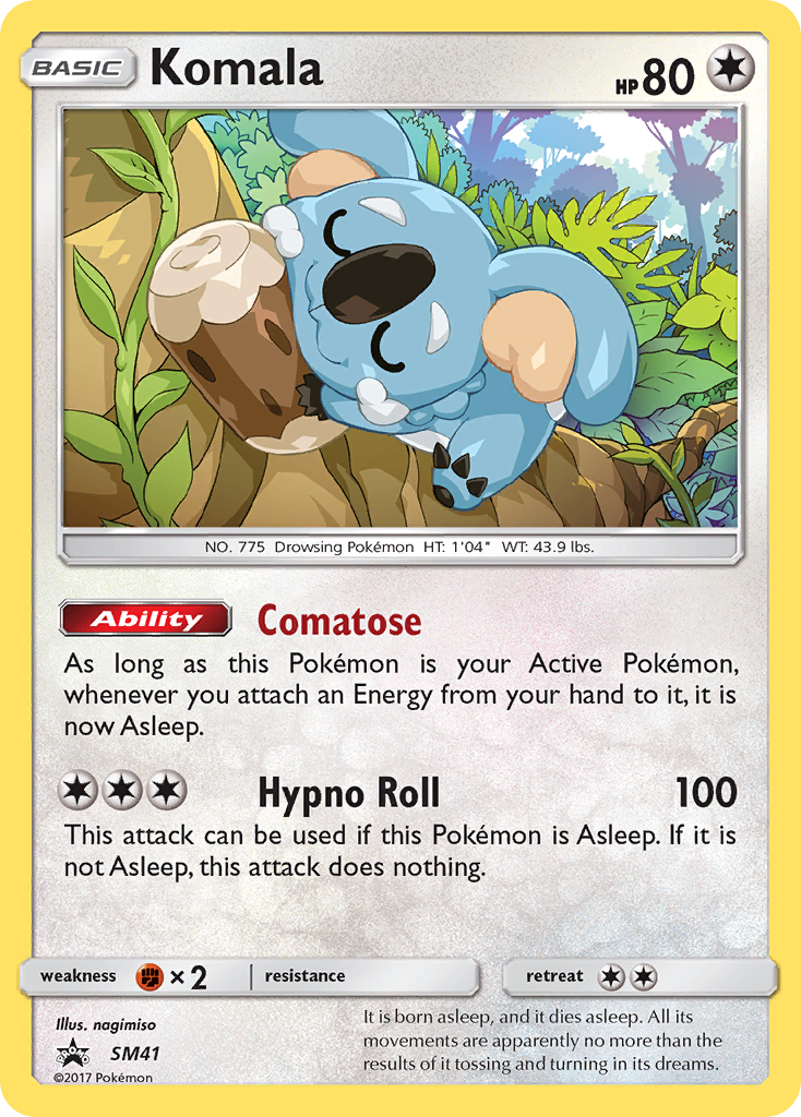 Komala (SM41) [Sun & Moon: Black Star Promos] | Exor Games Summserside