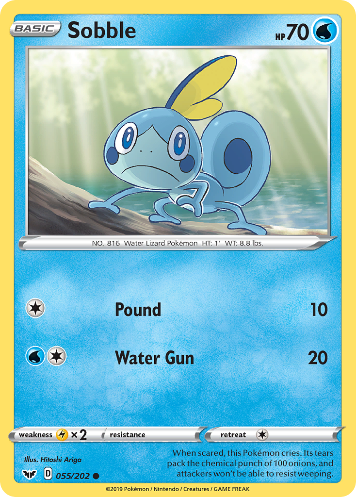 Sobble (055/202) [Sword & Shield: Base Set] | Exor Games Summserside