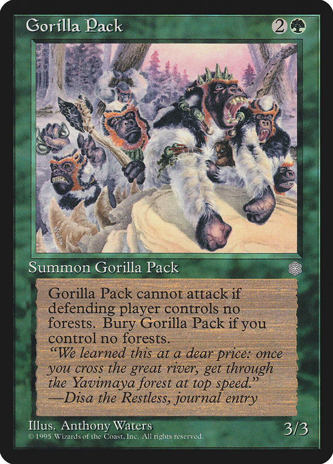 Gorilla Pack [Ice Age] | Exor Games Summserside