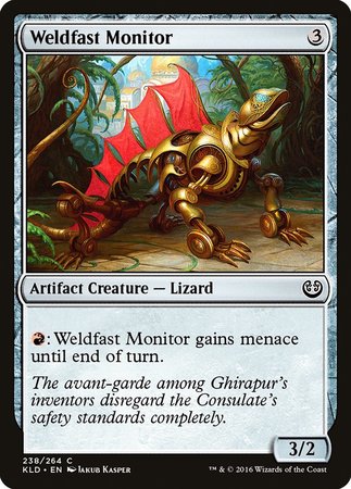 Weldfast Monitor [Kaladesh] | Exor Games Summserside