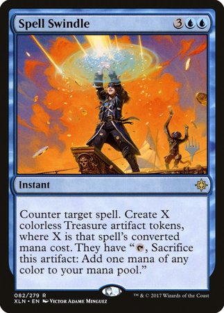 Spell Swindle [Ixalan Promos] | Exor Games Summserside
