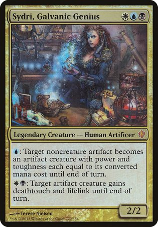 Sydri, Galvanic Genius (Commander 2013) [Commander 2013 Oversized] | Exor Games Summserside