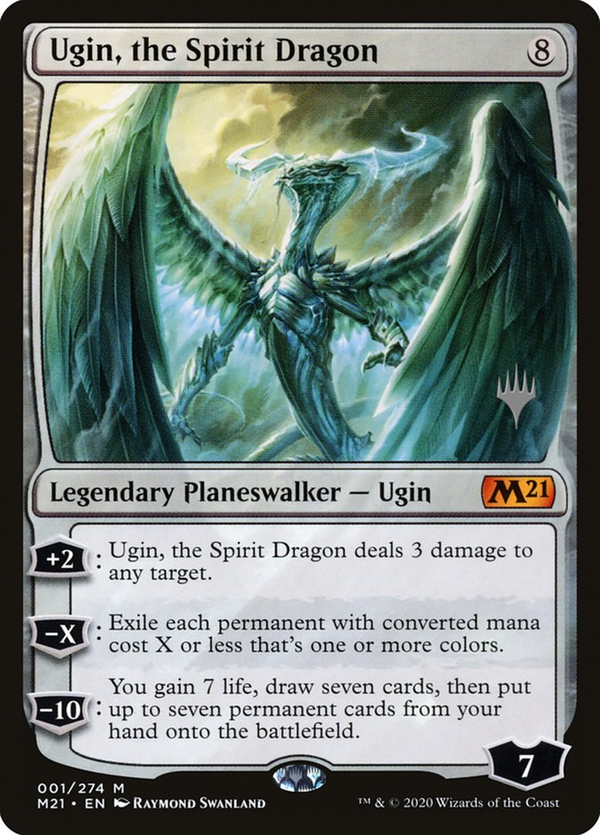 Ugin, the Spirit Dragon (Promo Pack) [Core Set 2021 Promos] | Exor Games Summserside