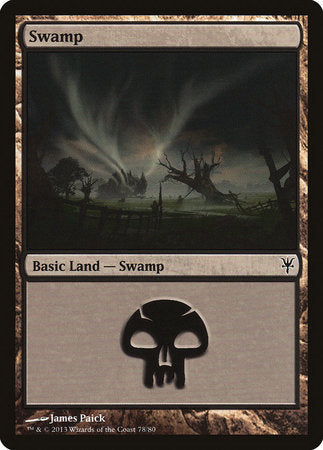 Swamp (78) [Duel Decks: Sorin vs. Tibalt] | Exor Games Summserside