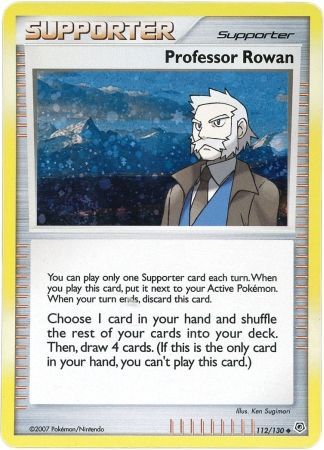 Professor Rowan (112/130) (Cosmos Holo) [Diamond & Pearl: Base Set] | Exor Games Summserside